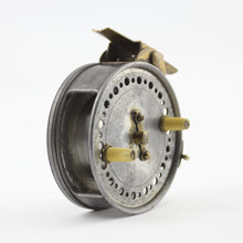 Load image into Gallery viewer, 4" Wallace Watson Rotating Foot Brake Reel (Antique)