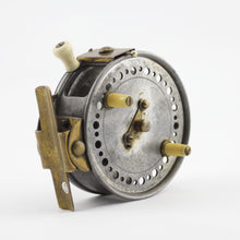 Load image into Gallery viewer, 4" Wallace Watson Rotating Foot Brake Reel (Antique)