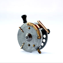 Load image into Gallery viewer, A Rare 5" Dingley Pelican Sea Reel W/Line Guide Circa 1930