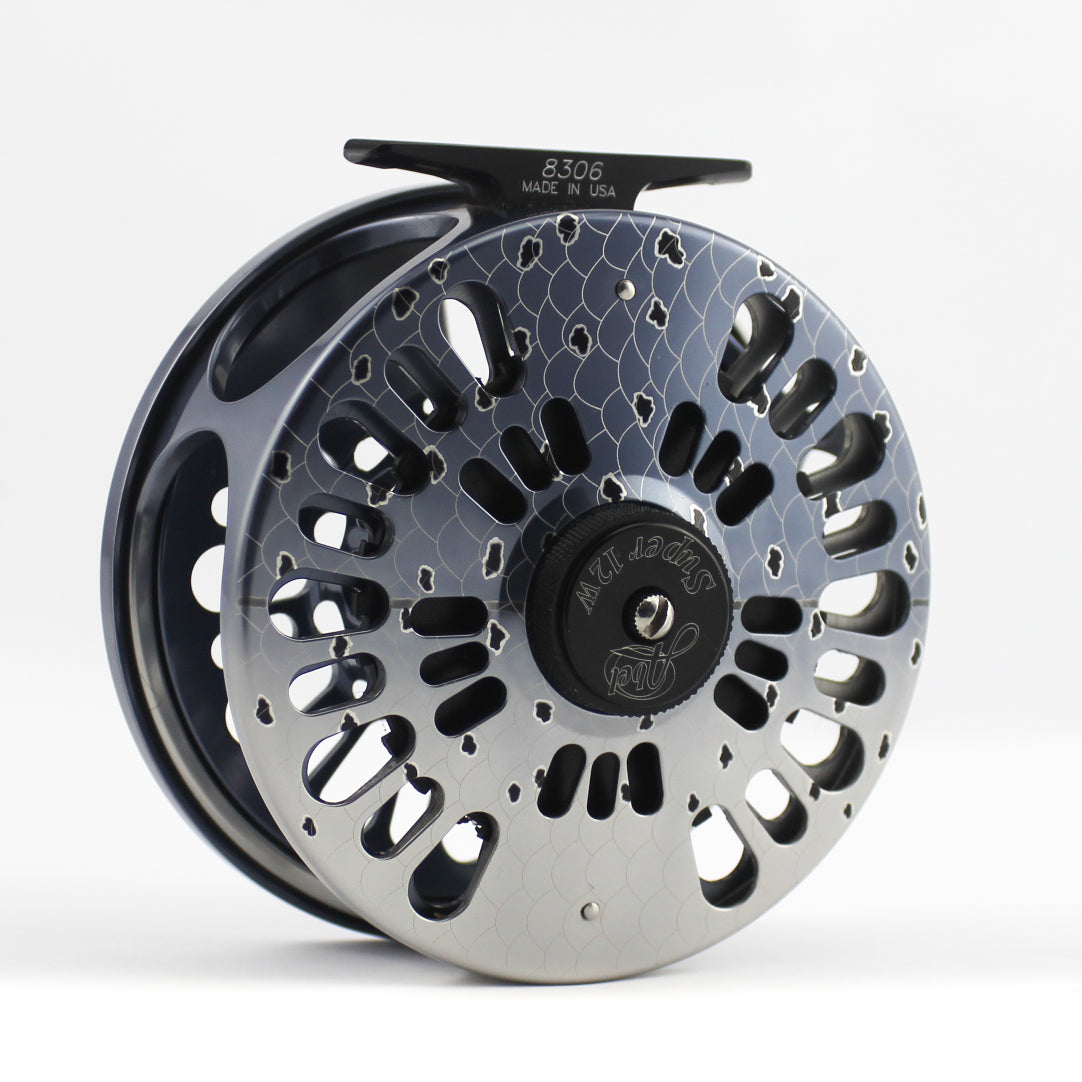 abel super 9 10 fly reel Abel USA Super 12W Saltwater Fly Reel – Ireland's Antique Fishing Tackle