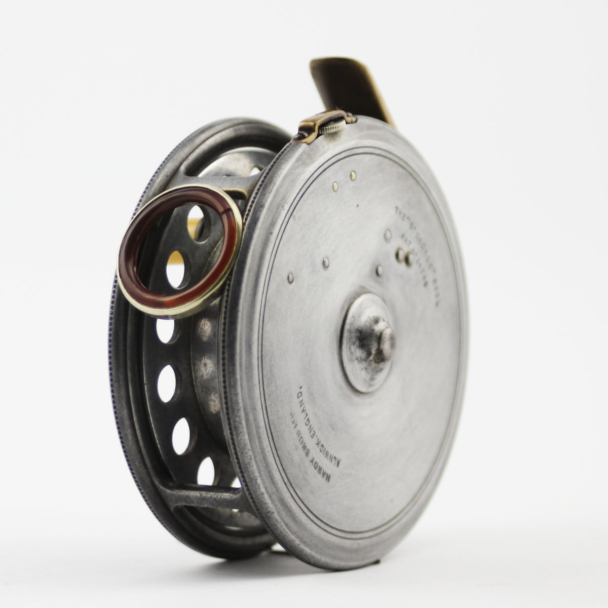 Hardy St George 3.3/4 Reel with Red Agate – Ireland's Antique Fishing  Tackle