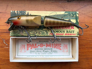 Pflueger, famous Vintage Bait, (Jointed-minnow) Used(1)