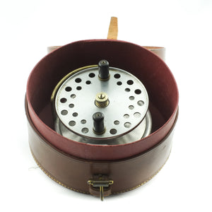 Circular Leather Collar Case Fits up to 5½"