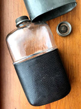 Load image into Gallery viewer, Antique Pewter Hip Flask