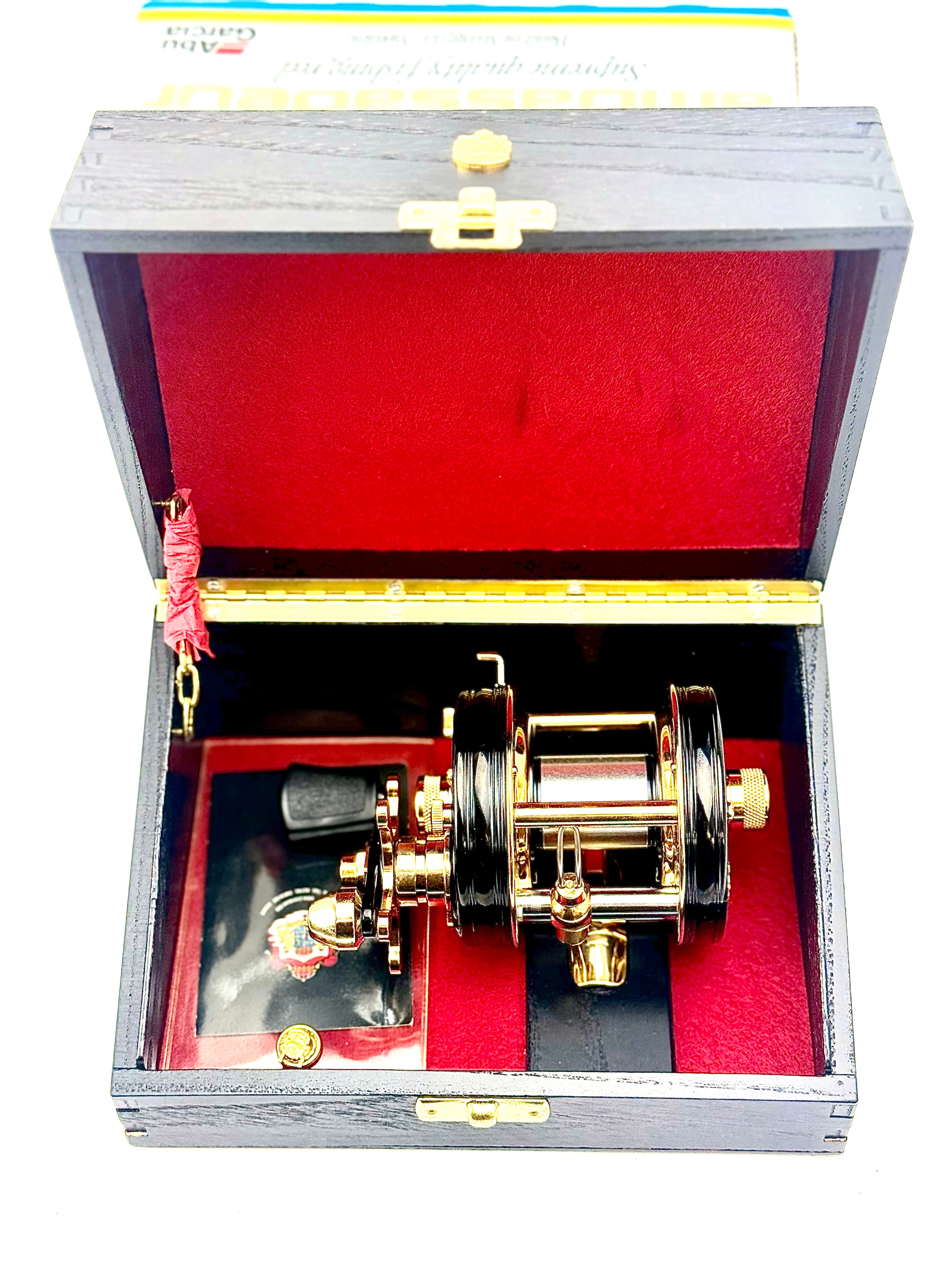 A Rare ABU Ambassadeur 5500 CDL 40 Year Anniversary reel in
