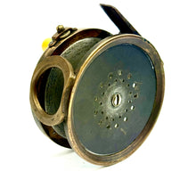 Load image into Gallery viewer, A Hardy Brass Faced 4" Salmon-Fly Reel