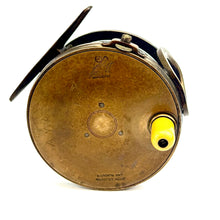 Load image into Gallery viewer, A Hardy Brass Faced 4" Salmon-Fly Reel