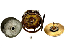 Load image into Gallery viewer, A Hardy Brass Faced 4" Salmon-Fly Reel