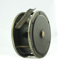 Load image into Gallery viewer, 1895, 4½&quot; Hardy Brass Ebonite Salmon-Fly Reel (Antique)