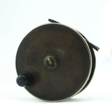Load image into Gallery viewer, 1895, 4½&quot; Hardy Brass Ebonite Salmon-Fly Reel (Antique)