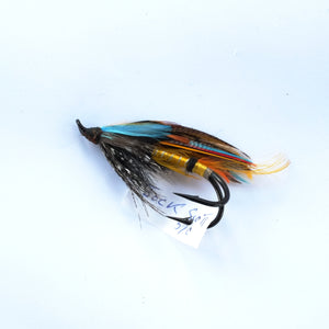 27 x Double Hook Salmon flies, Tied in hand by Ken Middlemiss Ex-Hardy fly Dresser