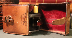 1906, 4½" Hardy Perfect, Engraved 'A.D.P.' with Hardy Leather Case
