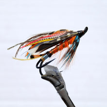 Load image into Gallery viewer, &quot;Dirty Orange&quot; Double Hook, Salmon-fly 5/0