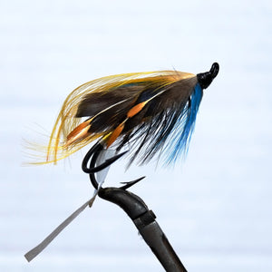 "Evening Star" Double Hook, Salmon-fly 5/0