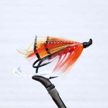 Load image into Gallery viewer, &quot;Orange Parson&quot; Double Hook, Salmon-fly 5/0