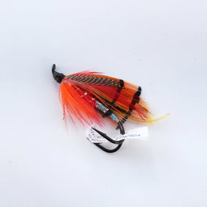 "Orange Parson" Double Hook, Salmon-fly 5/0