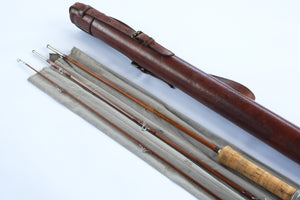 6'6" Orvis Rocky Mountain 3 Piece Cane rod & Leather tube
