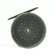 Load image into Gallery viewer, 1906 Hardy Brass Faced 4¼&quot; Perfect Salmon-Fly Reel (Antique)