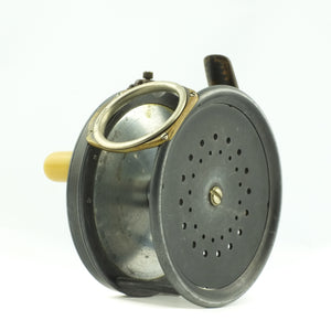 1906 Hardy Brass Faced 4¼" Perfect Salmon-Fly Reel (Antique)