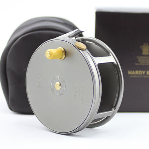 2015, Unused 4¼" Hardy Perfect With Box & Leather Case
