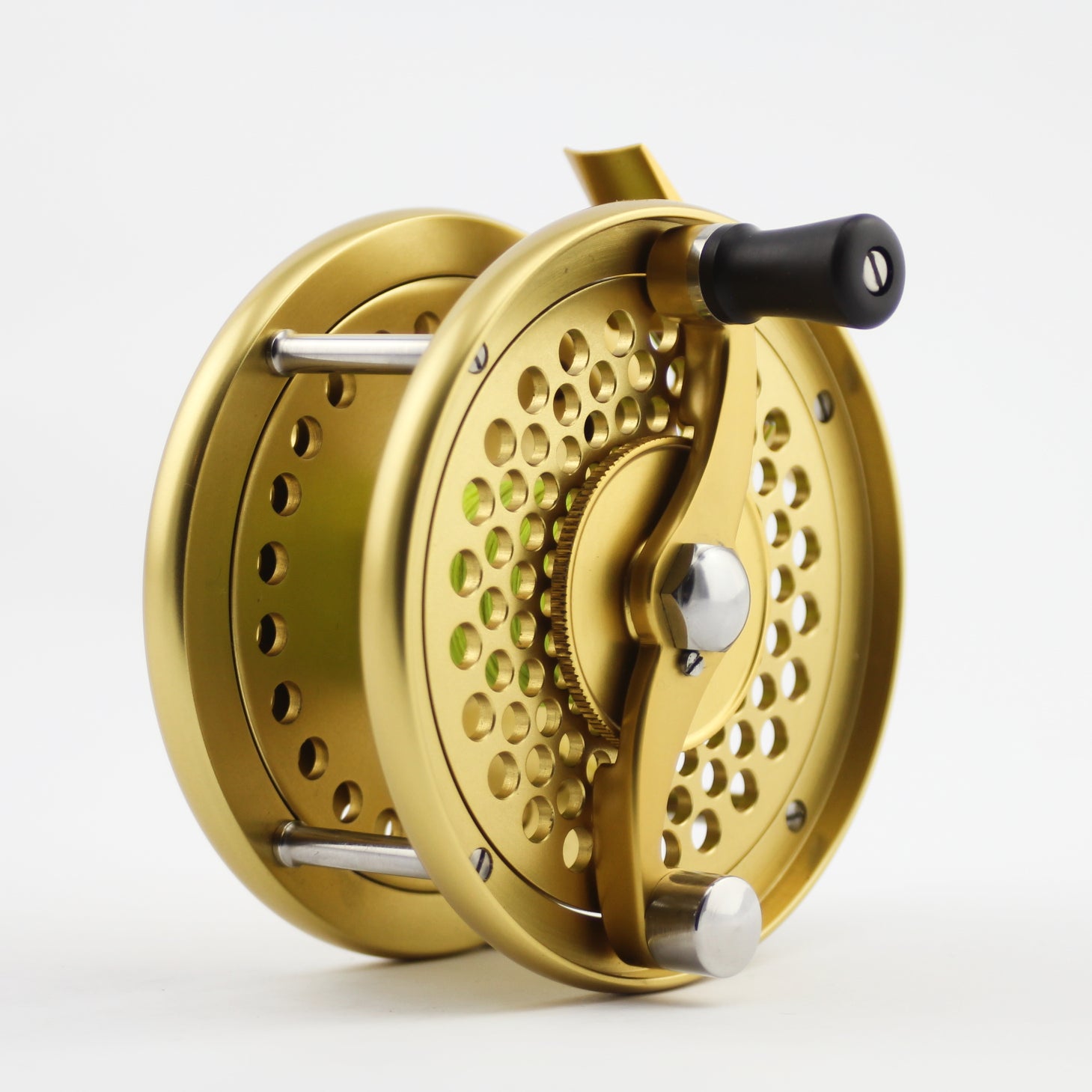 bo mohlin fly reels A Rare Anti Reverse Right Hand 100mm Bo Mohlin Of Sweden (Pre-owned)