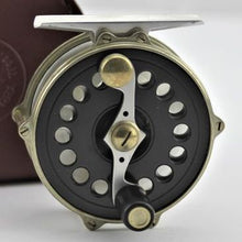 Load image into Gallery viewer, A 3&quot; Ted Godfrey Raised Pillar Trout Reel with Westminster Handle
