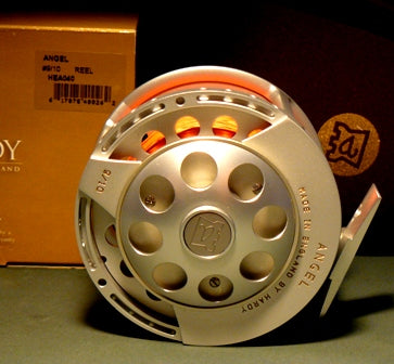 A Boxed English Made Hardy Angel #9/10 Salmon Fly Reel