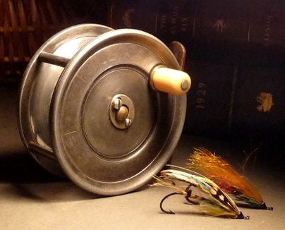 A Hardy 4 Uniqua Salmon Fly Reel Stamped Hardy's Uniqua Patent Reel –  Ireland's Antique Fishing Tackle