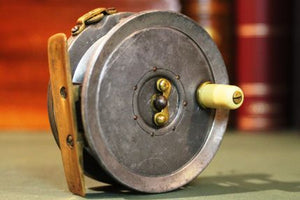 A Rare 3" Dingley Fishing Reel "The Ideal" Haynes Of Cork