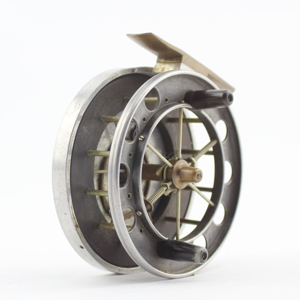 12 Spoke Allcock's Aerial Reel (Vintage) – Ireland's Antique Fishing Tackle