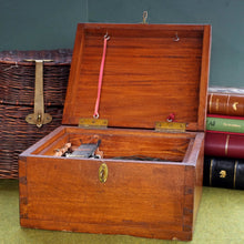 Load image into Gallery viewer, A Rare Mahogany Case, Lake Windermere Char Fishing Box