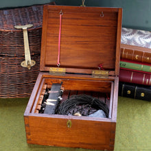 Load image into Gallery viewer, A Rare Mahogany Case, Lake Windermere Char Fishing Box