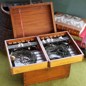 A Rare Mahogany Case, Lake Windermere Char Fishing Box