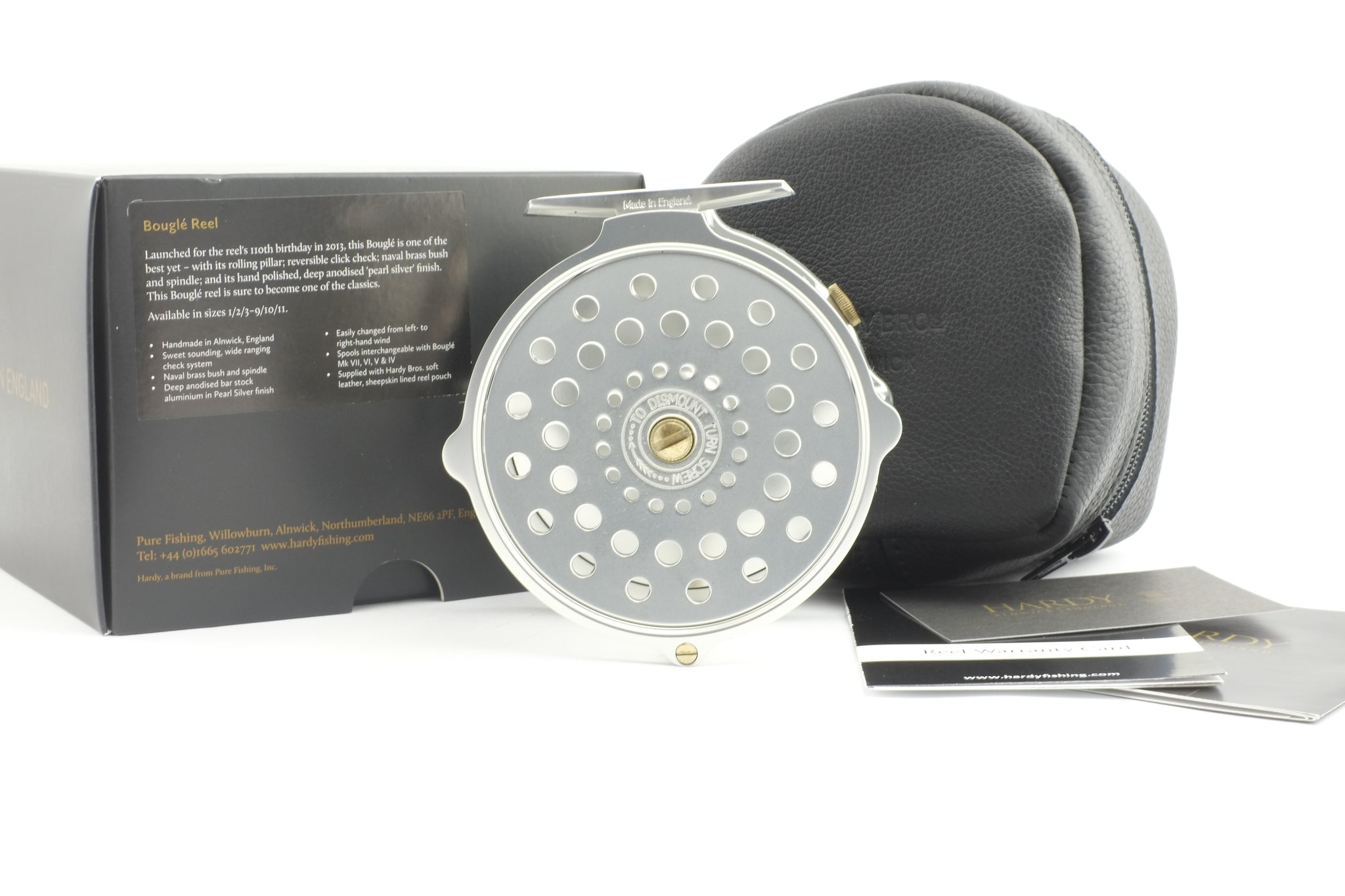 bougle fly reel 4" Hardy Bougle, Left-hand, Made In England (New) – Ireland's Antique Fishing Tackle