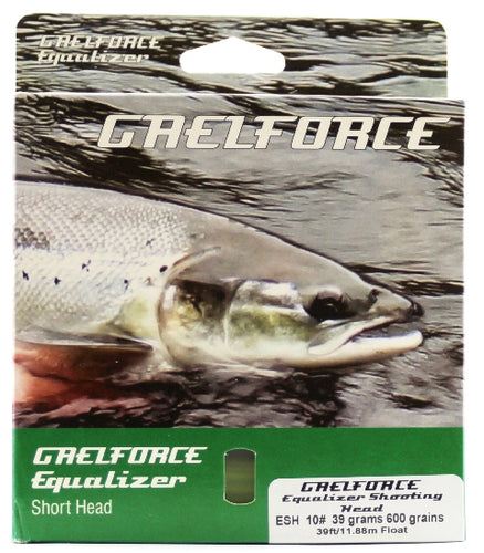 Gaelforce Equalizer Shooting Head 10# 39 Grams 600 Grains 39ft/11.88m Float