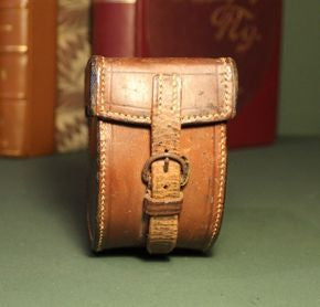 Hardy Block Leather Reel Case