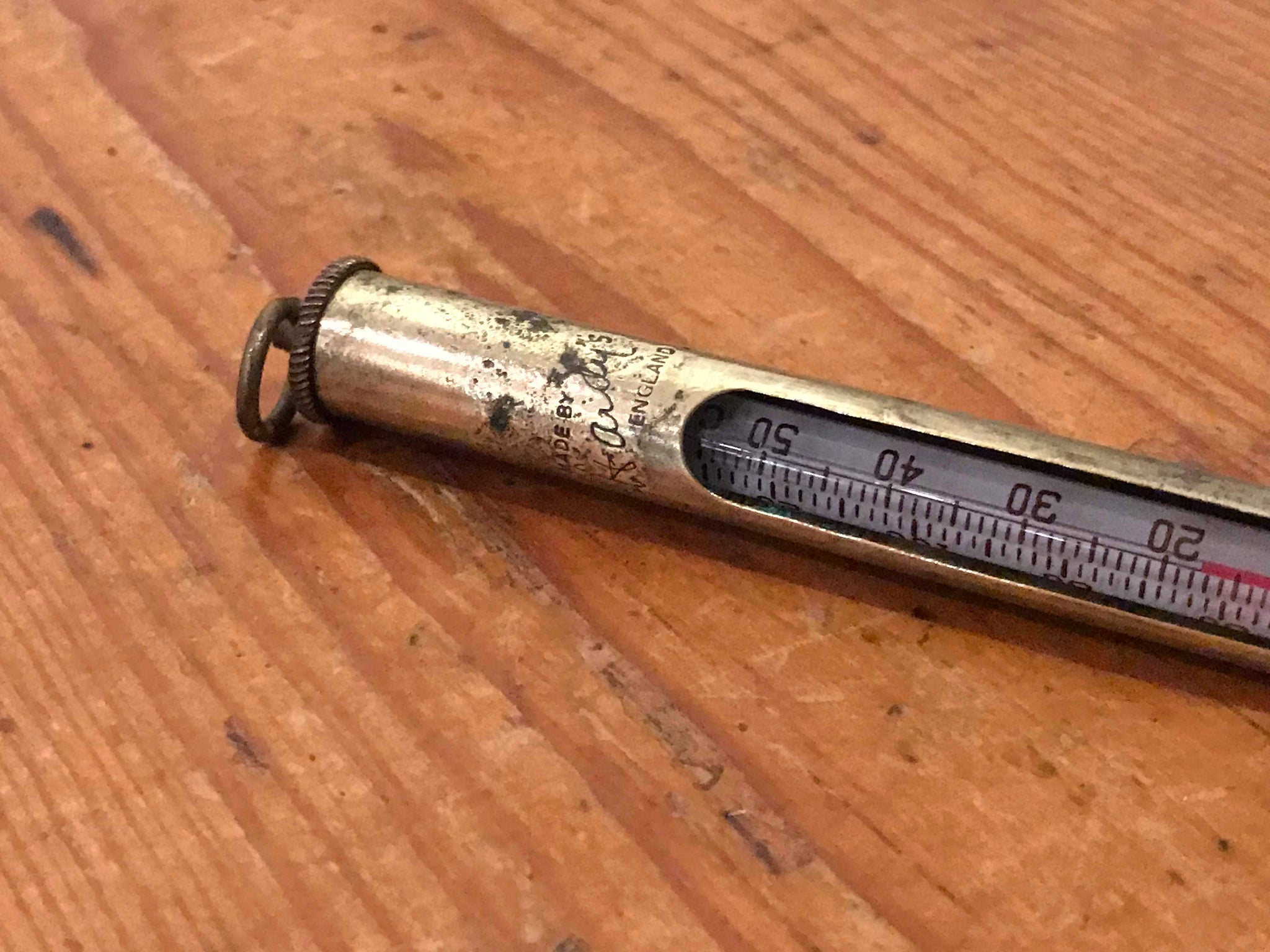 Rare, Vintage Hardy Thermometer – Ireland's Antique Fishing Tackle