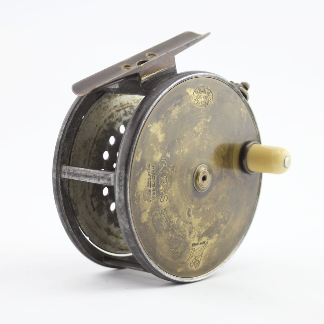 RESERVED 1895, 4½ Brass Faced Perfect Reel (Antique) – Ireland's