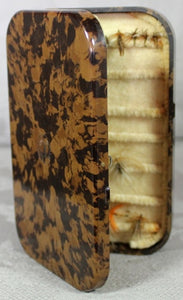 1940's, Hardy Neroda Ginger Fly Box (Vintage)