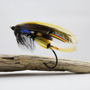 Jock Scott 6/0 Salmon Fly, By Davie McPhail