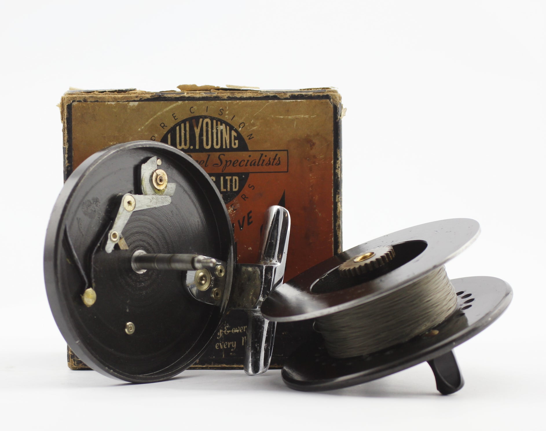 J.W.Young, The Seldex 3¾ Reel – Ireland's Antique Fishing Tackle