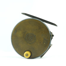Load image into Gallery viewer, Circa 1906, Rare Hardy Brass Faced Perfect 4¼&quot; Salmon-Fly Reel (Antique)
