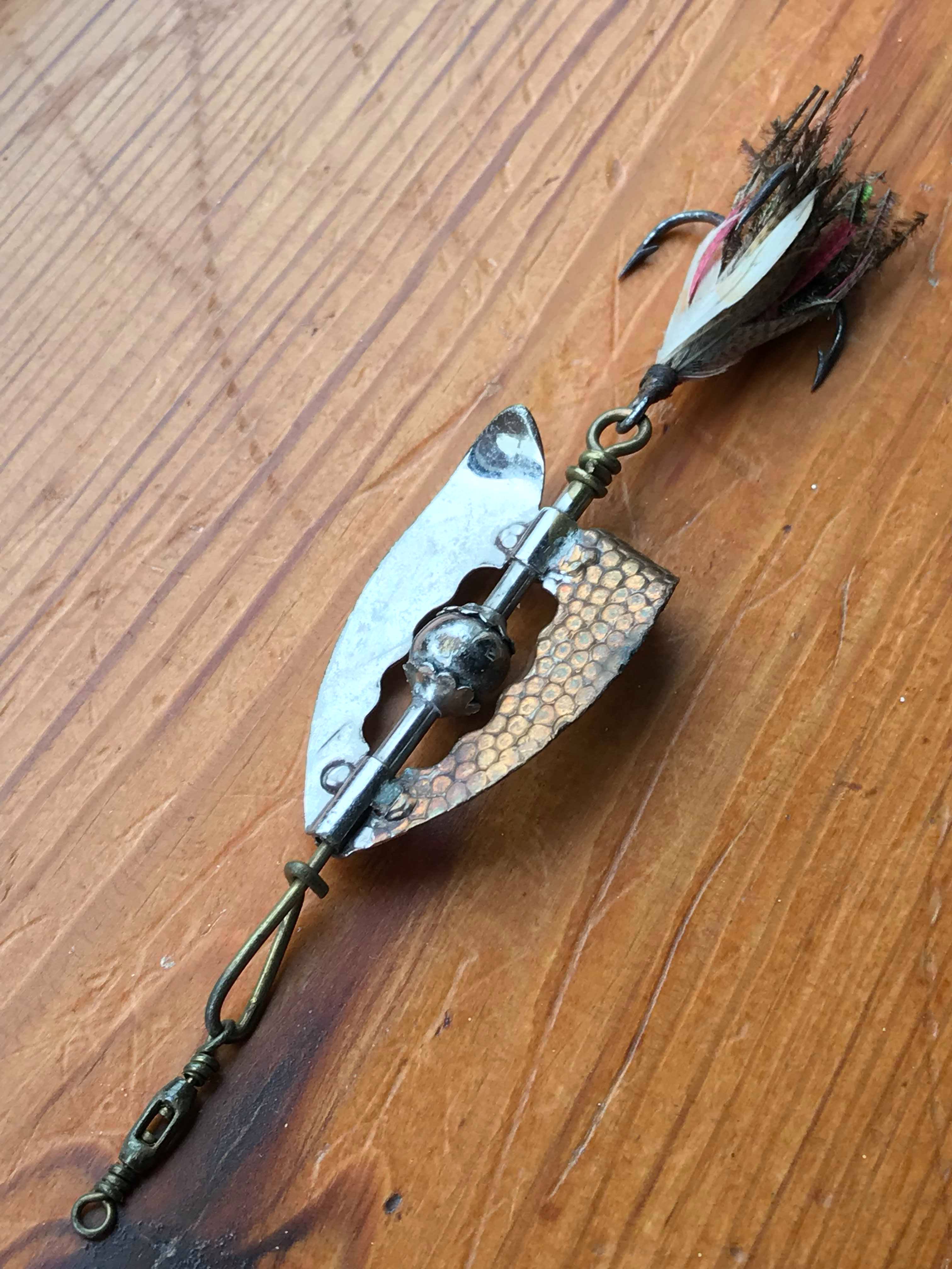 ancien Leurre PIRATO+BOITE (rare) spinner lure vintage ancien Leurre PIRATO+BOITE (rare) spinner lure vintage