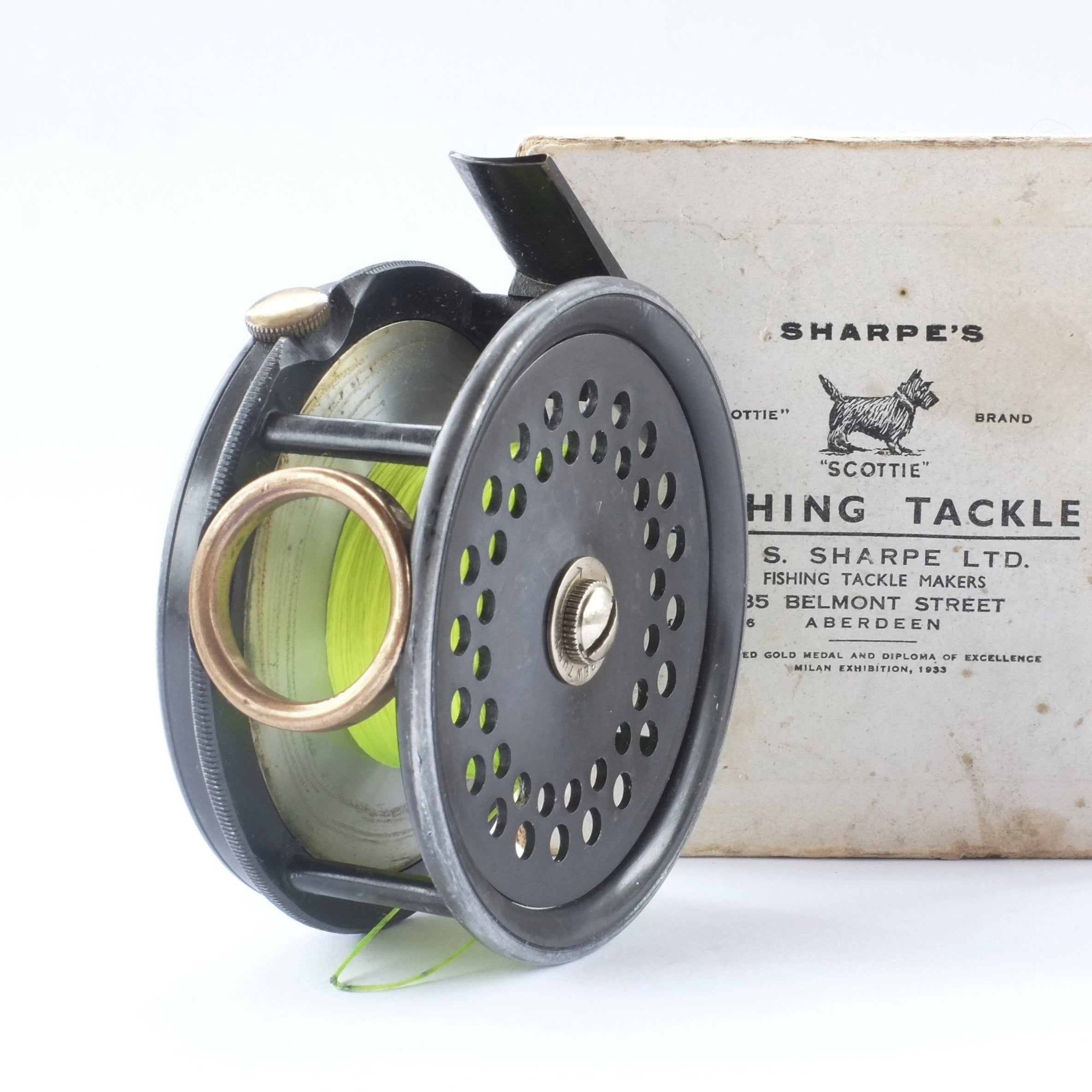 1933, Sharpes 'The Scottie' 4 Dingley Reel (Vintage) – Ireland's Antique  Fishing Tackle