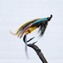 Load image into Gallery viewer, &quot;Jock Scott&quot; Double Hook, Salmon-fly 5/0
